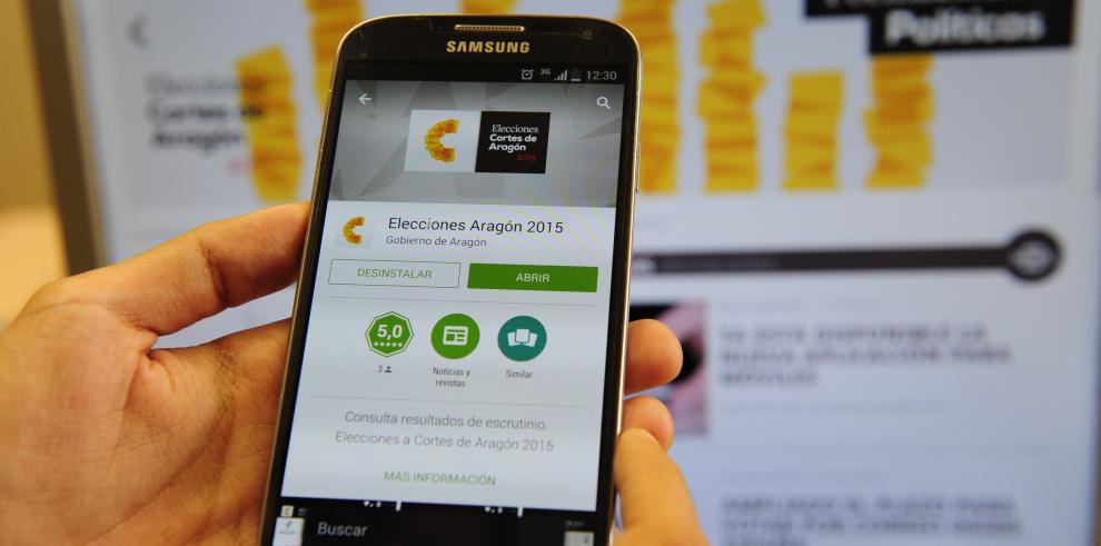 “Elecciones Aragón 2015”, disponible ya en Apple Store y Google Play