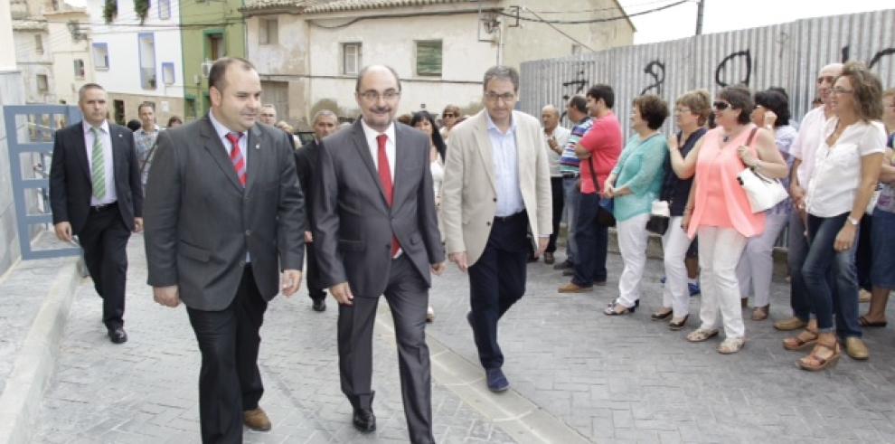 El Presidente de Aragón reclama mayor participación de los alcaldes en el proceso de reordenación de competencias