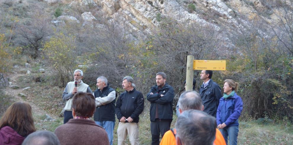 José Luis Soro resalta la importancia de los senderos turísticos como elemento de desarrollo económico