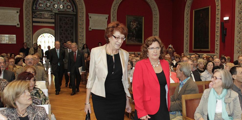 María Victoria Broto anima a los mayores aragoneses a seguir siendo parte activa de la sociedad