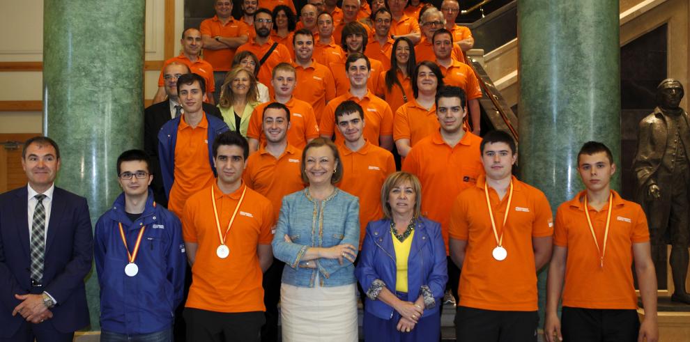 Los alumnos aragoneses consiguen cinco medallas en los Campeonatos de España de FP