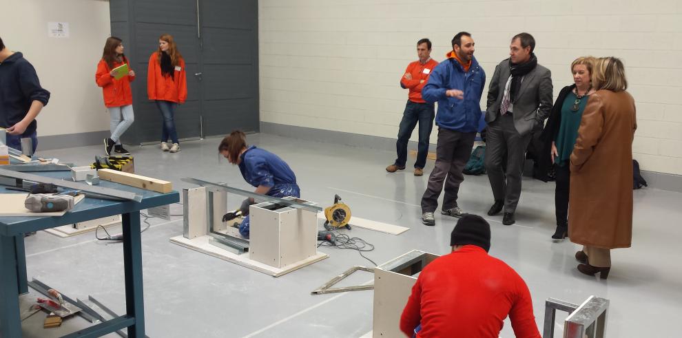 Más de sesenta alumnos participan en la última jornada de los Campeonatos de Aragón de FP