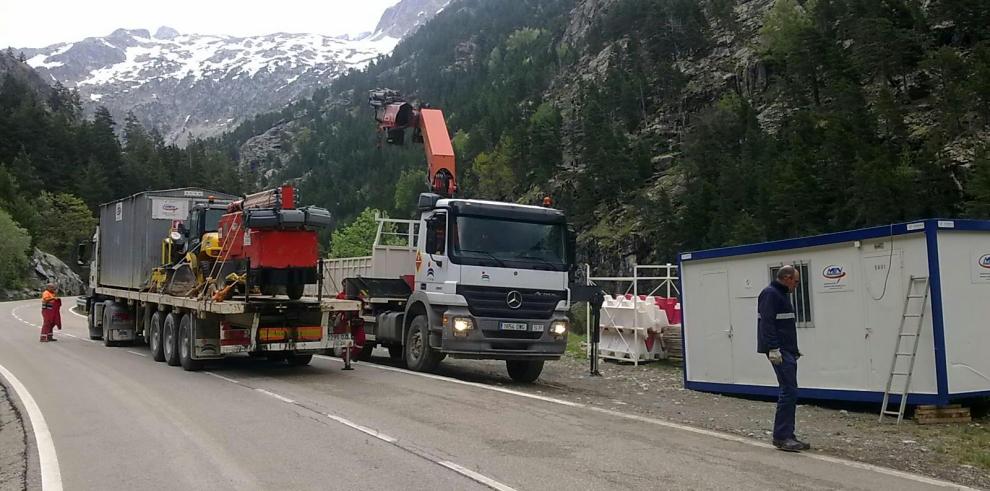 Obras Públicas comienza las obras de ampliación de la estructura antialudes de Panticosa y de construcción de una nueva en Benasque  