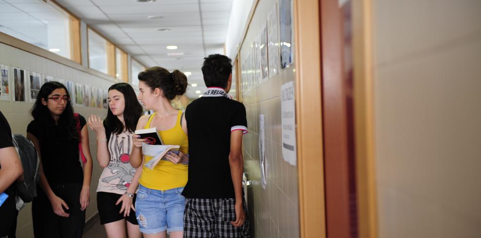 Alumnos aragoneses y franceses comparten clase durante este trimestre 