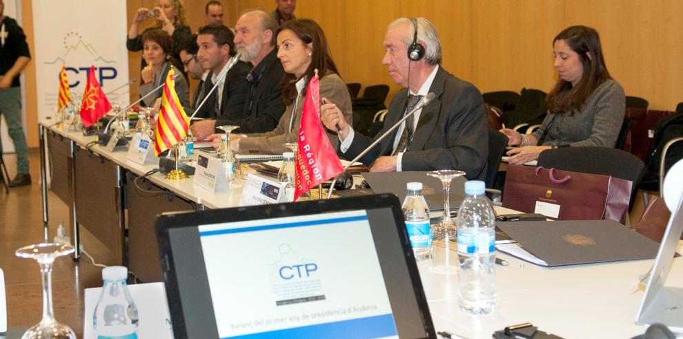 Aragón apuesta por la TCP en la Comunidad de Trabajo de los Pirineos