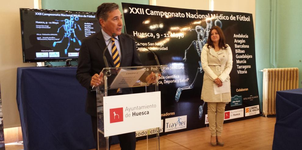 Huesca, sede del Campeonato Nacional Médico de Fútbol