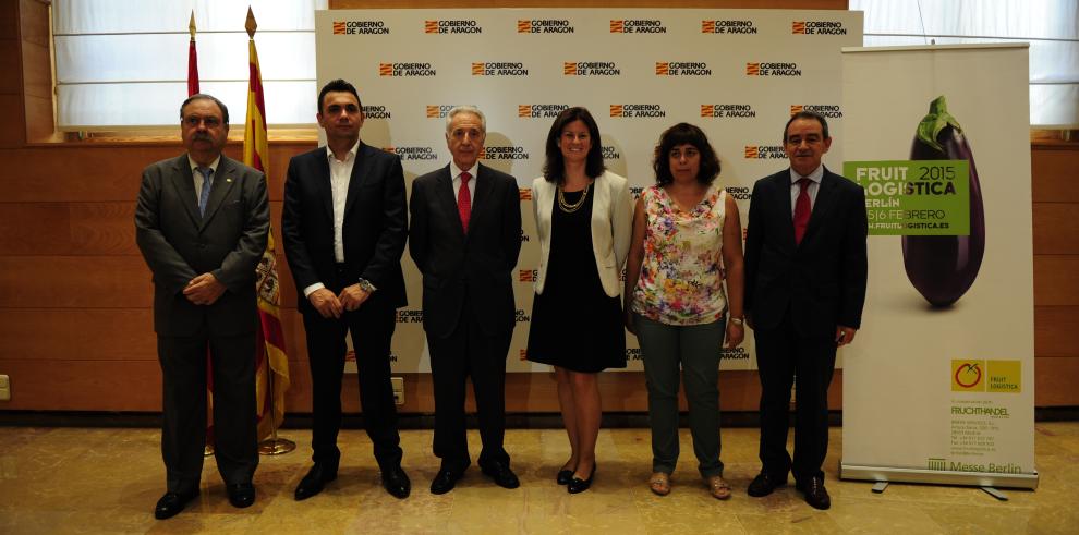 Lobón anima al sector hortofrutícola aragonés a asistir a la Feria FRUIT LOGISTICA como oportunidad de negocio para la exportación