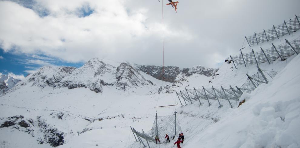 Canfranc, campo de estudio y solución para los aludes