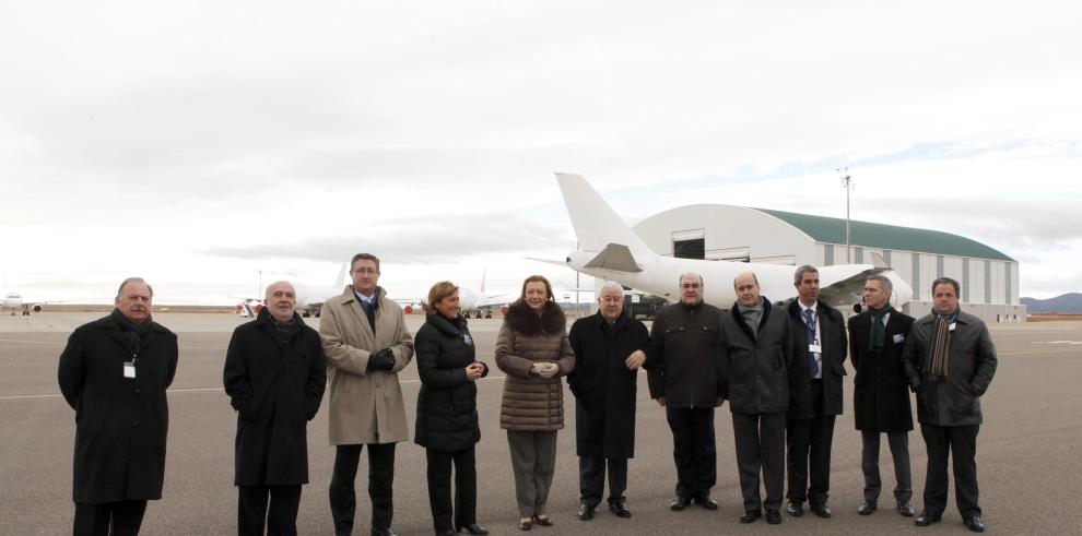 Rudi: “El Aeropuerto de Teruel, PLATA, ya se ha colocado en el mapa aeronáutico mundial”