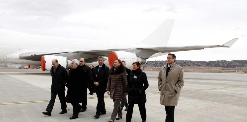 Rudi: “El Aeropuerto de Teruel, PLATA, ya se ha colocado en el mapa aeronáutico mundial”