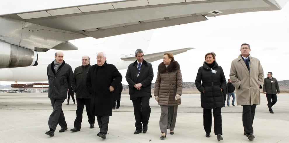 Rudi: “El Aeropuerto de Teruel, PLATA, ya se ha colocado en el mapa aeronáutico mundial”