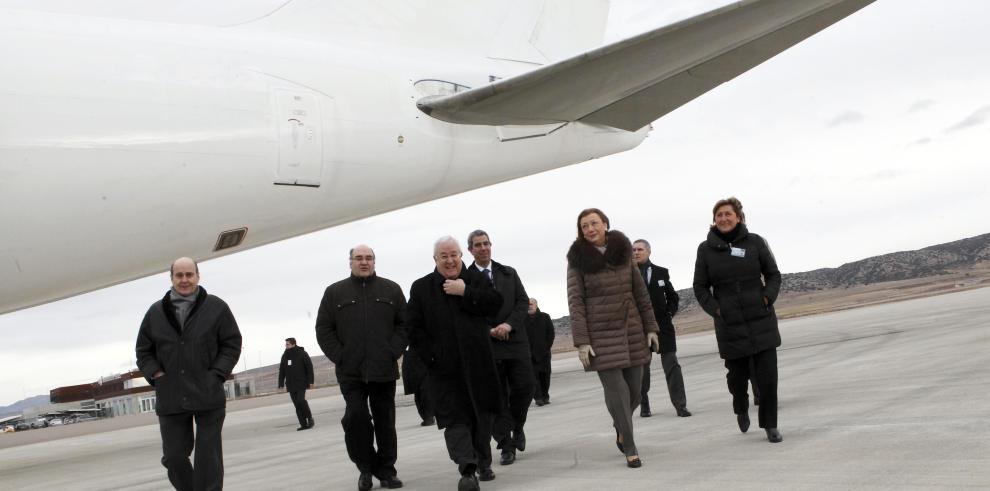 Rudi: “El Aeropuerto de Teruel, PLATA, ya se ha colocado en el mapa aeronáutico mundial”