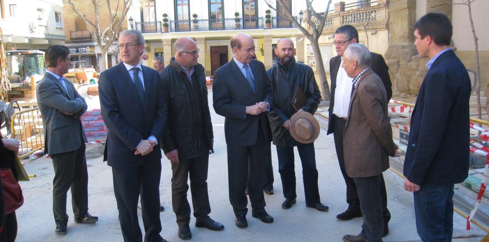 Obras Públicas y el Ayuntamiento de Sariñena mejoran el estado de la Iglesia parroquial de San Salvador 