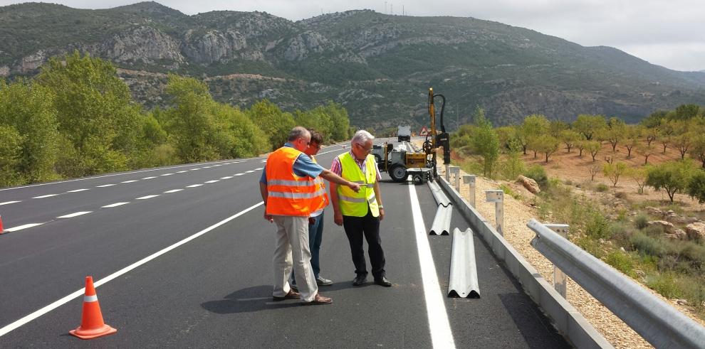 Avanzan a buen ritmo las obras de construcción de los terceros carriles en la A-138