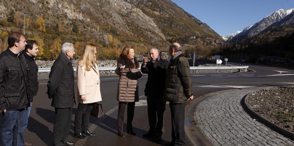 La comarca de la Ribargorza afronta la campaña de invierno con nuevas infraestructuras viarias y estructuras antialudes. 