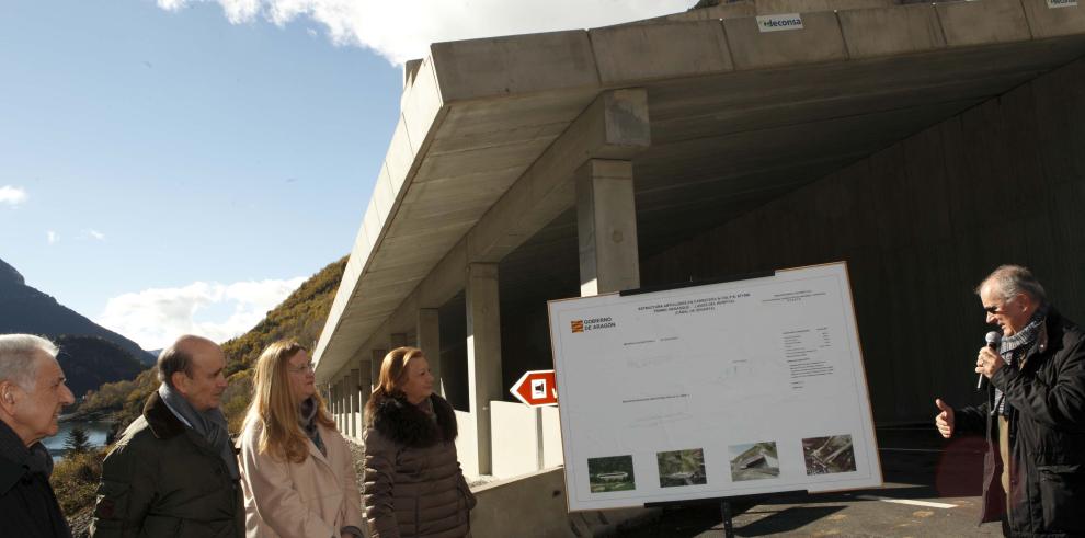 La comarca de la Ribargorza afronta la campaña de invierno con nuevas infraestructuras viarias y estructuras antialudes. 