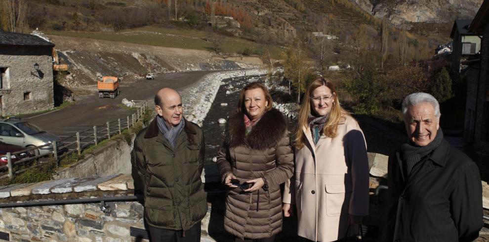 La comarca de la Ribargorza afronta la campaña de invierno con nuevas infraestructuras viarias y estructuras antialudes. 