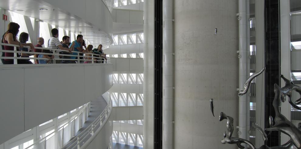 Arrancan las visitas de la Torre del Agua tras la vuelta del Splash