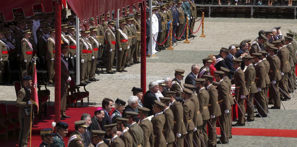 S.M. el Rey Felipe VI preside la Entrega de los Reales Despachos en la Academia General Militar