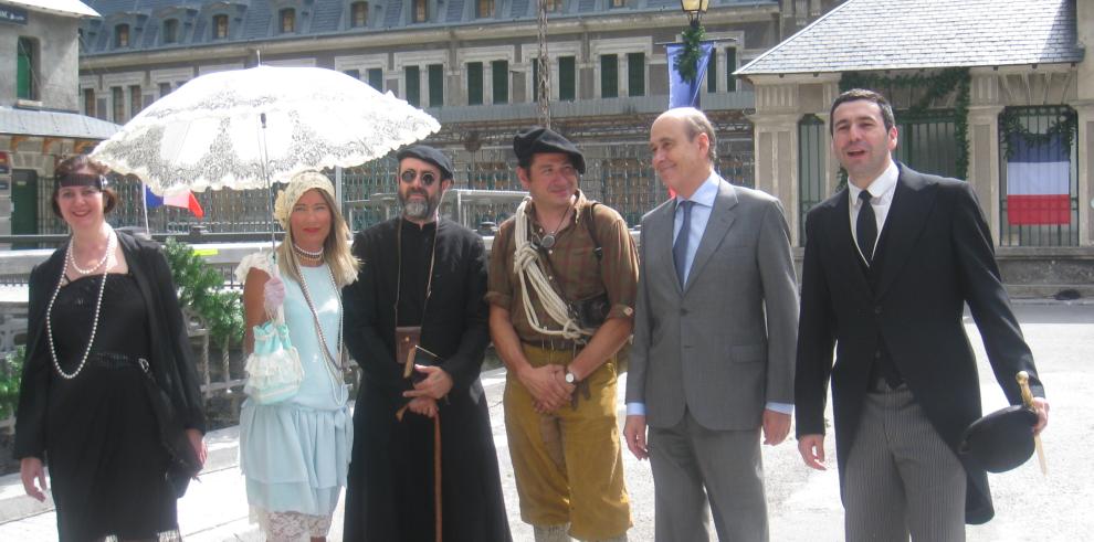 La Estación de Canfranc protagonista de la historia