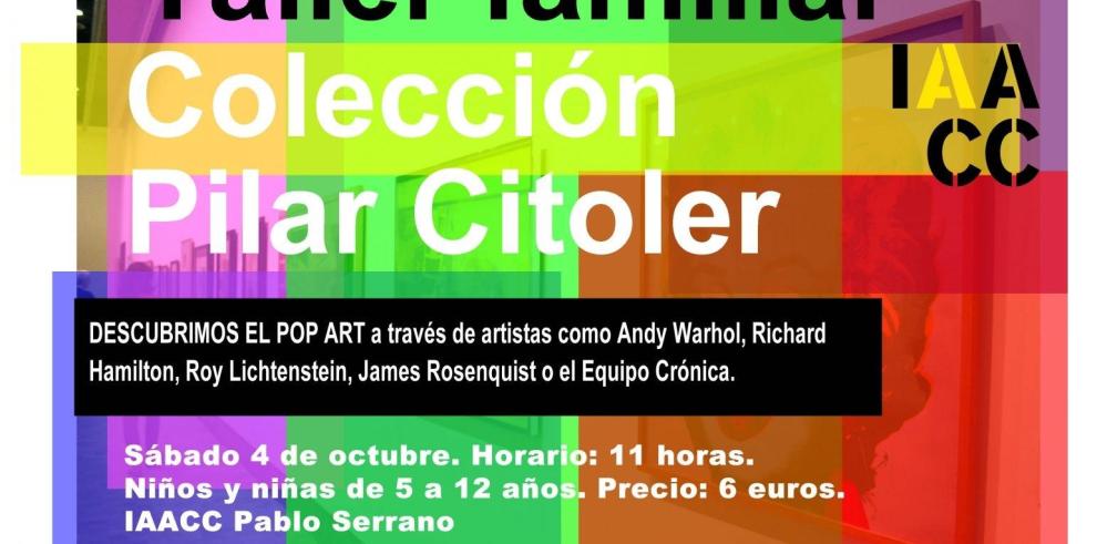 El IAACC Pablo Serrano invita a los niños a descubrir el Pop Art a través de la Colección Circa XX