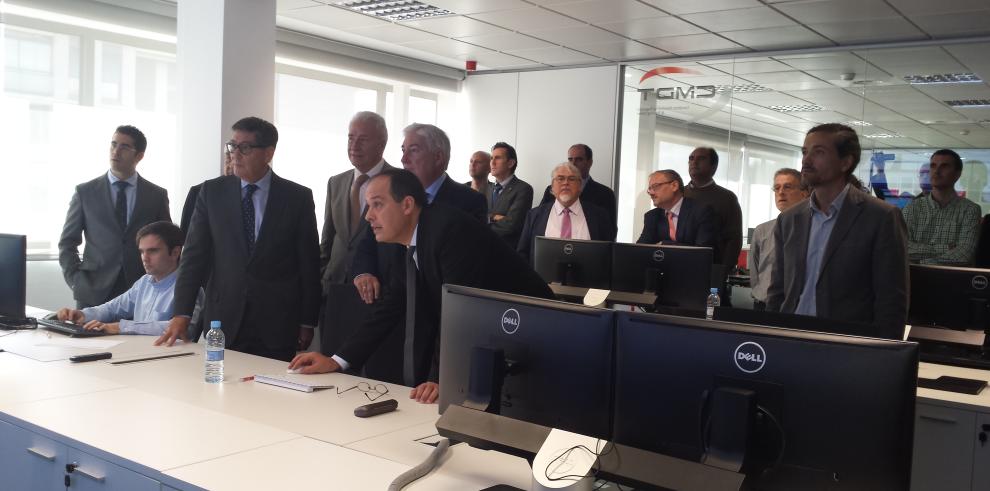 Arturo Aliaga inaugura las nuevas instalaciones del Grupo Álava Ingenieros en Zaragoza