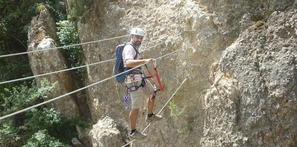 Touroperadores suizos visitan el Somontano en  un viaje de familiarización 