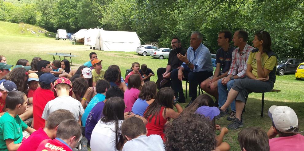 La seguridad en montaña es también cosa de niños