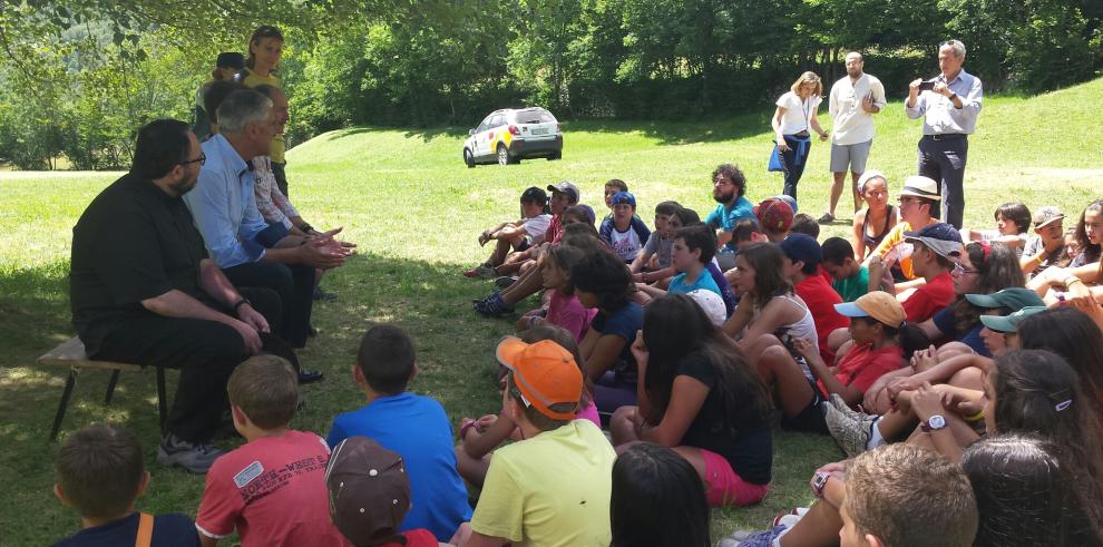 La seguridad en montaña es también cosa de niños