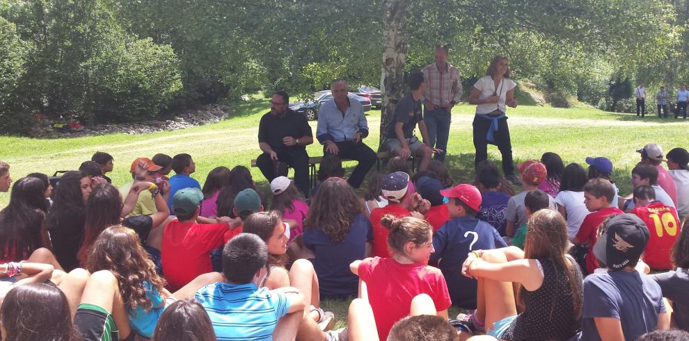 La seguridad en montaña es también cosa de niños