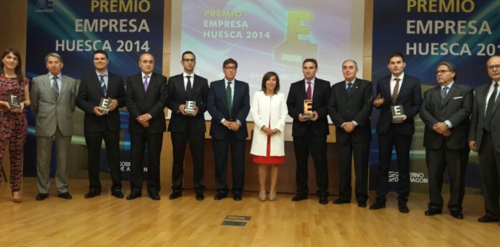 La empresa oscense BADA HISPANAPLAST, Premio Empresa Huesca 2014