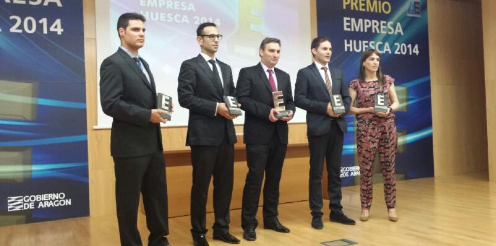La empresa oscense BADA HISPANAPLAST, Premio Empresa Huesca 2014