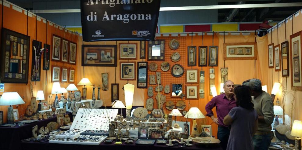 La artesanía aragonesa busca nuevos mercados en Milán