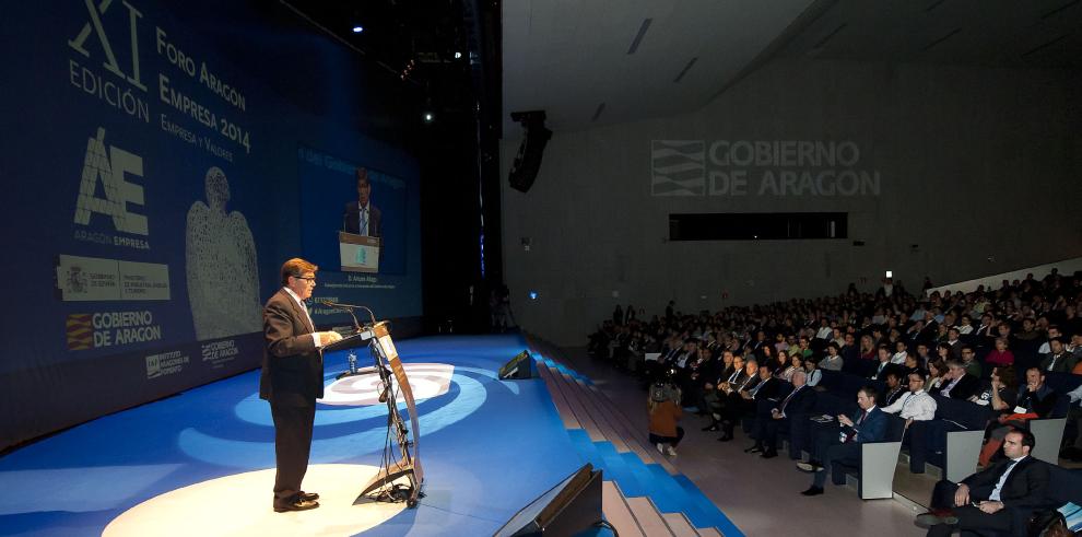 Arranca el Foro Aragón Empresa 2014 con más de 1.300 inscritos 