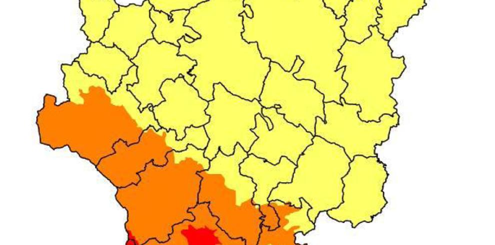 Nivel de Prealerta de incendios forestales en Aragón