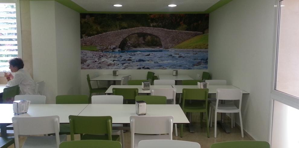 La cafetería del Hospital San Jorge  cambia su imagen