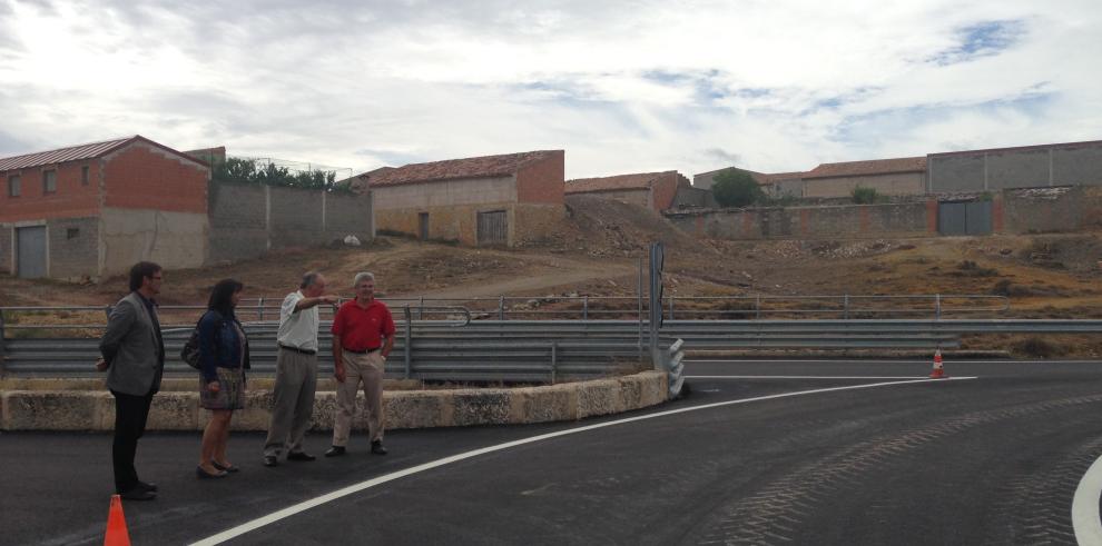 Las obras de acondicionamiento de la Travesía de Cella encaran su fase final