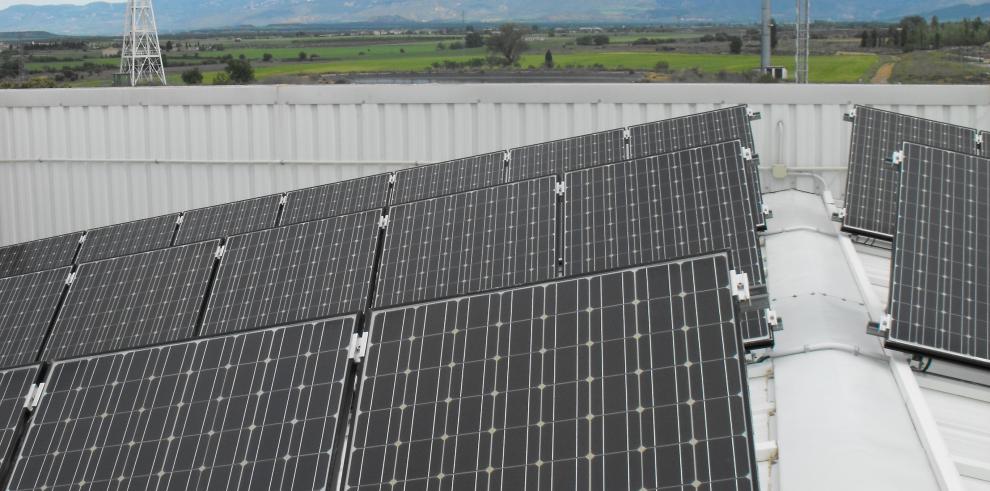 La Fundación del Hidrógeno en Walqa alberga la primera instalación en régimen de autoconsumo de la provincia de Huesca