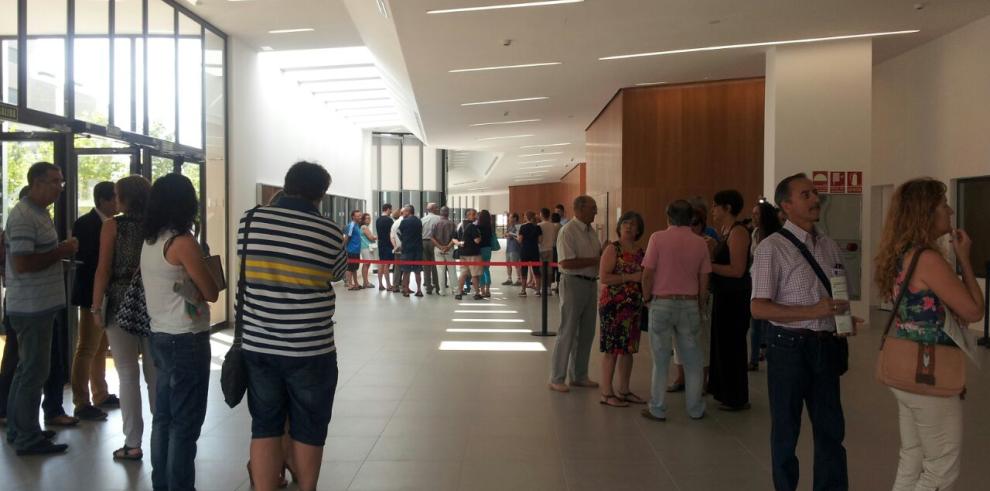 Más de dos mil personas conocen el Palacio de Justicia de Huesca