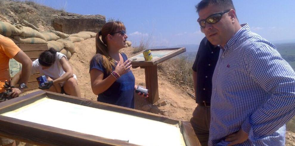 El director del IAJ visita el campo de trabajo “Historia milenaria para todos”