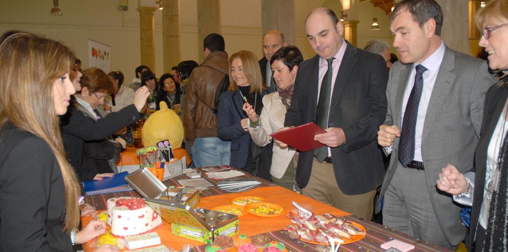 350 alumnos de FP participan en la I Feria Aragonesa de Empresas Simuladas