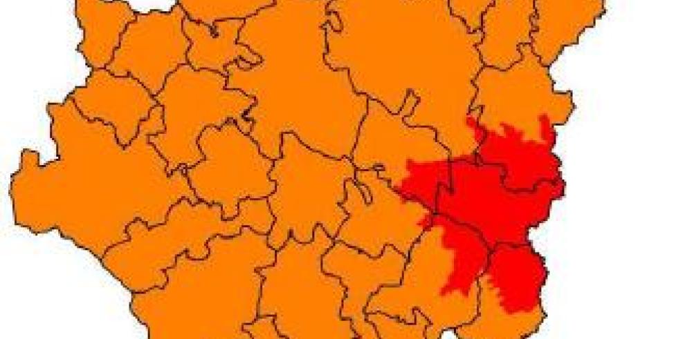 Prealerta Roja  por riesgo de incendios forestales