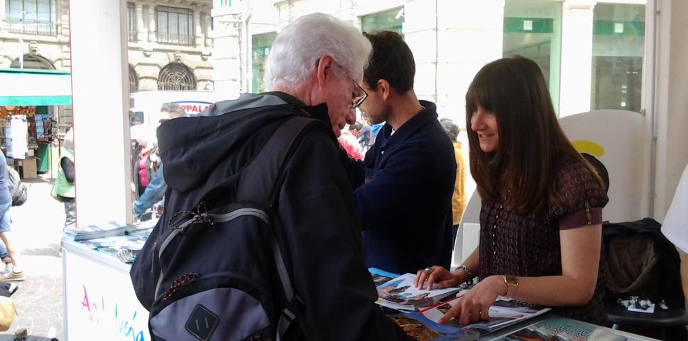 Aragón  vende sus atractivos turísticos en Milán y en Bilbao  