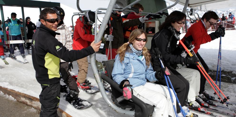 Aragón celebra el Día Mundial de la Nieve en sus estaciones invernales