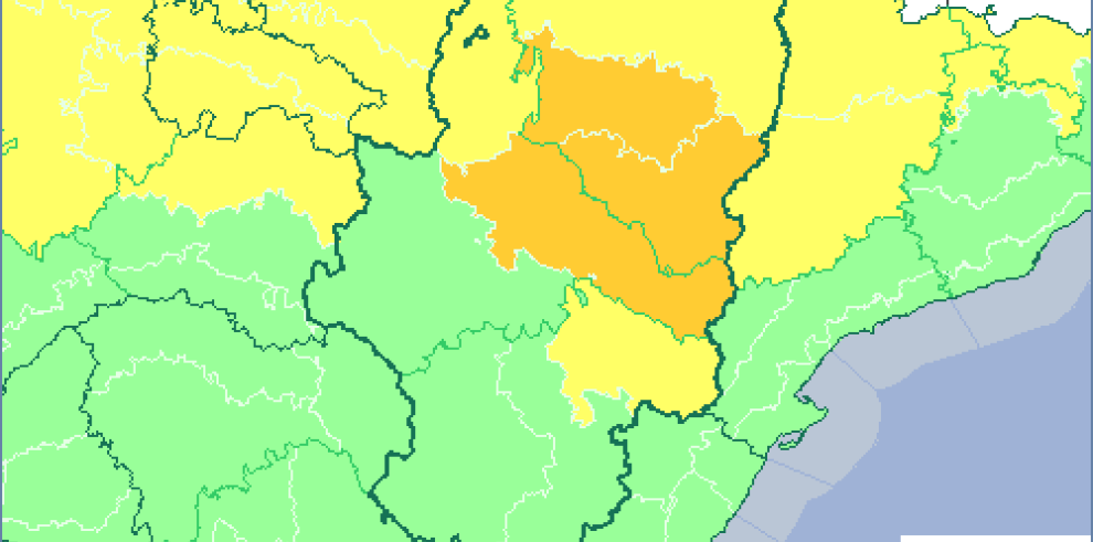 Alerta naranja por lluvias y tormentas en la Comunidad