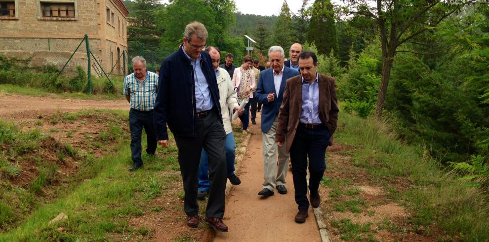 La Obra Social “la Caixa” y el Gobierno  de Aragón presentan el primer sendero accesible en los Pinares de Rodeno