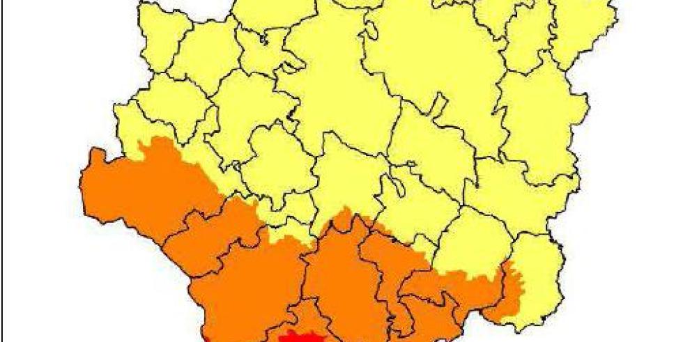 Prealerta Roja por riesgo de incendios forestales en Teruel