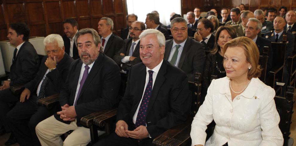 La Presidenta de Aragón asiste a la toma de posesión de Manuel Bellido como Presidente del TSJA