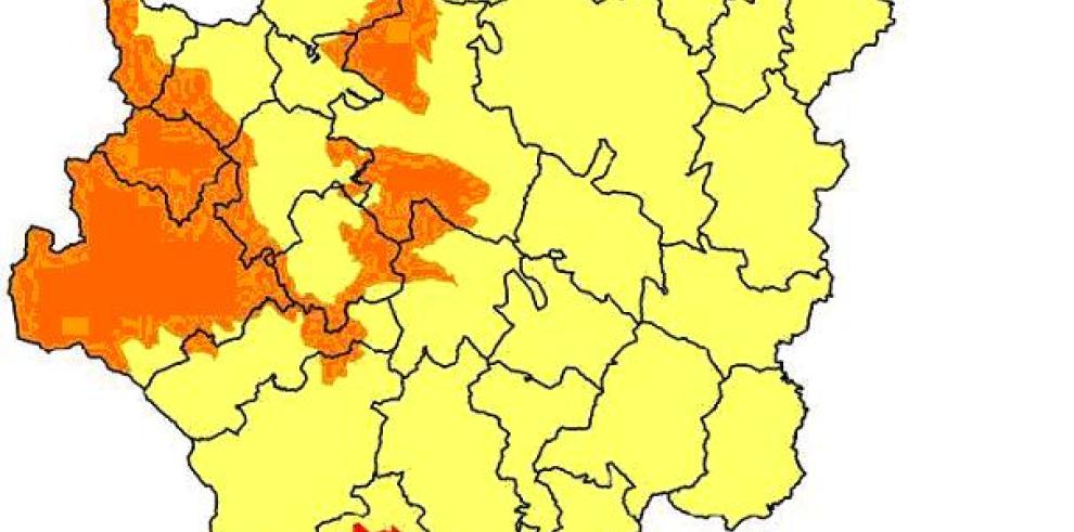 Prealerta roja por incendios forestales en las comarcas de Comunidad de Teruel y Albarracín