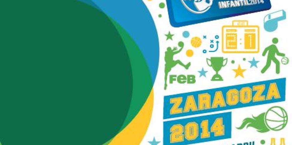 Más de 450 jugadores se dan cita en Zaragoza en el Campeonato de España Infantil de Baloncesto 